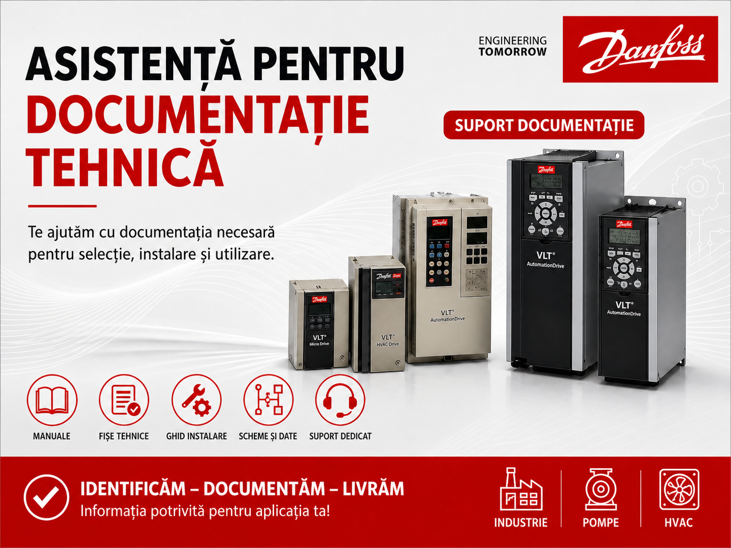 Asistență pentru documentație tehnică
