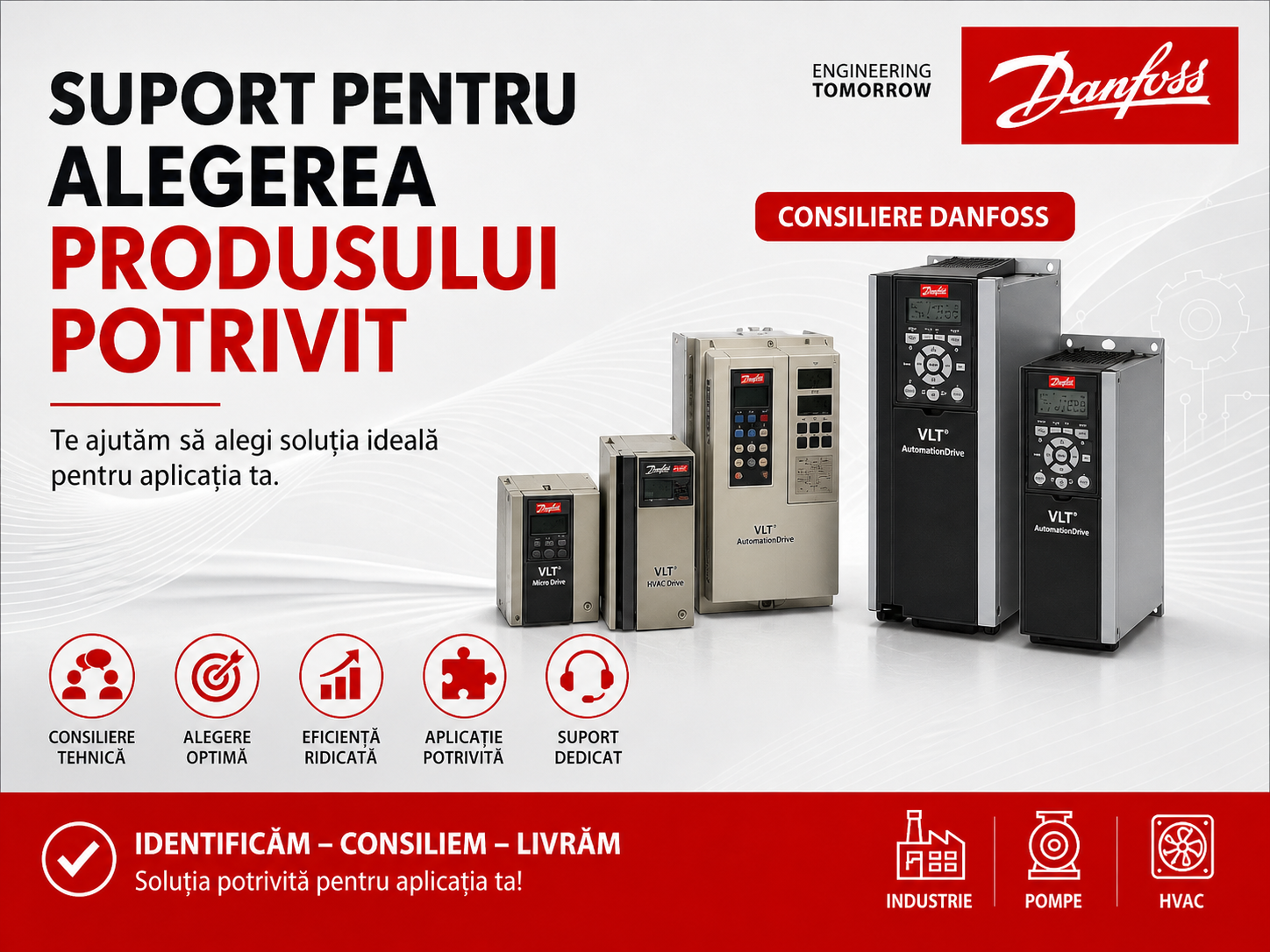 Suport pentru alegerea produsului potrivit